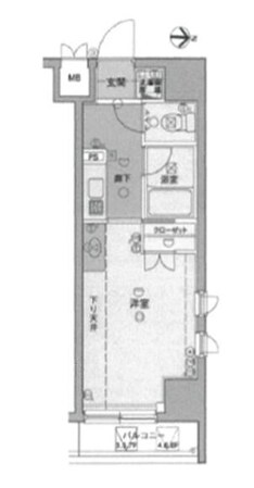 プレール桜台の物件間取画像